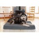 Furhaven Ultra Plush Replacement Faux Fur & Suede Dog Bed Cover Chocolate Brown Large Furhaven Ultra Plush Replacement Faux Fur & Suede Dog Bed Cover Chocolate Brown Large