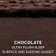 Furhaven Ultra Plush Replacement Faux Fur & Suede Dog Bed Cover Chocolate Brown Large Furhaven Ultra Plush Replacement Faux Fur & Suede Dog Bed Cover Chocolate Brown Large