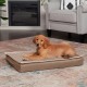 Furhaven Ultra Plush Replacement Faux Fur & Suede Dog Bed Cover Chocolate Brown Large Furhaven Ultra Plush Replacement Faux Fur & Suede Dog Bed Cover Chocolate Brown Large