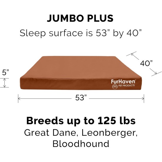 Furhaven Ultra Plush Replacement Faux Fur & Suede Dog Bed Cover Chocolate Brown Large Furhaven Ultra Plush Replacement Faux Fur & Suede Dog Bed Cover Chocolate Brown Large