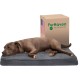 Furhaven Ultra Plush Replacement Faux Fur & Suede Dog Bed Cover Chocolate Brown Large Furhaven Ultra Plush Replacement Faux Fur & Suede Dog Bed Cover Chocolate Brown Large