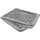 Furhaven Water Resistant Replacement Cover for Dog Bed Indoor Outdoor Logo Print Stone Grey Large Furhaven Water Resistant Replacement Cover for Dog Bed Indoor Outdoor Logo Print Stone Grey Large