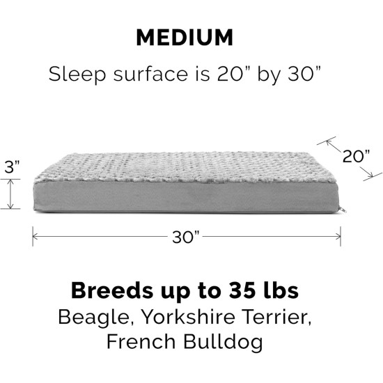 Furhaven Water Resistant Replacement Cover for Dog Bed Indoor Outdoor Logo Print Stone Grey Large Furhaven Water Resistant Replacement Cover for Dog Bed Indoor Outdoor Logo Print Stone Grey Large