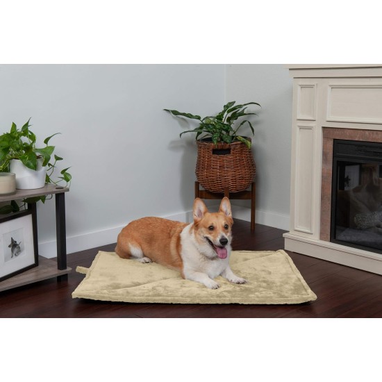Furhaven Waterproof and Self Warming Throw Blanket for Dogs and House Cats, Washable and Reflects Body Heat, Terry Cloth and Sherpa Dog Blanket, Cozy Denim, Medium Furhaven Waterproof and Self Warming Throw Blanket for Dogs and House Cats, Washable and Reflects Body Heat, Terry Cloth and Sherpa Dog Blanket, Cozy Denim, Medium