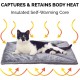 Furhaven Waterproof and Self Warming Throw Blanket for Dogs and House Cats, Washable and Reflects Body Heat, Terry Cloth and Sherpa Dog Blanket, Cozy Denim, Medium Furhaven Waterproof and Self Warming Throw Blanket for Dogs and House Cats, Washable and Reflects Body Heat, Terry Cloth and Sherpa Dog Blanket, Cozy Denim, Medium