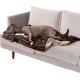 Furhaven XL Waterproof Calming Plush Long Faux Fur & Velvet Dog Blanket, Washable, Taupe, Extra Large Furhaven XL Waterproof Calming Plush Long Faux Fur & Velvet Dog Blanket, Washable, Taupe, Extra Large