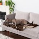 Furhaven XL Waterproof Calming Plush Long Faux Fur & Velvet Dog Blanket, Washable, Taupe, Extra Large Furhaven XL Waterproof Calming Plush Long Faux Fur & Velvet Dog Blanket, Washable, Taupe, Extra Large