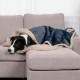 Furhaven XL Waterproof Calming Plush Long Faux Fur & Velvet Dog Blanket, Washable, Taupe, Extra Large Furhaven XL Waterproof Calming Plush Long Faux Fur & Velvet Dog Blanket, Washable, Taupe, Extra Large