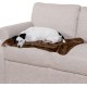 Furhaven XL Waterproof Calming Plush Long Faux Fur & Velvet Dog Blanket, Washable, Taupe, Extra Large Furhaven XL Waterproof Calming Plush Long Faux Fur & Velvet Dog Blanket, Washable, Taupe, Extra Large