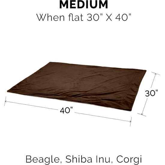Furhaven XL Waterproof Calming Plush Long Faux Fur & Velvet Dog Blanket, Washable, Taupe, Extra Large Furhaven XL Waterproof Calming Plush Long Faux Fur & Velvet Dog Blanket, Washable, Taupe, Extra Large