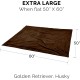 Furhaven XL Waterproof Calming Plush Long Faux Fur & Velvet Dog Blanket, Washable, Taupe, Extra Large Furhaven XL Waterproof Calming Plush Long Faux Fur & Velvet Dog Blanket, Washable, Taupe, Extra Large