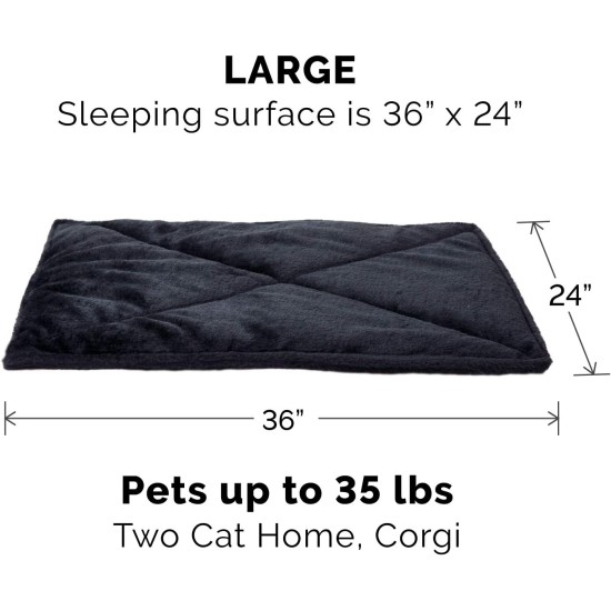 Furhaven XL Waterproof Calming Plush Long Faux Fur & Velvet Dog Blanket, Washable, Taupe, Extra Large Furhaven XL Waterproof Calming Plush Long Faux Fur & Velvet Dog Blanket, Washable, Taupe, Extra Large