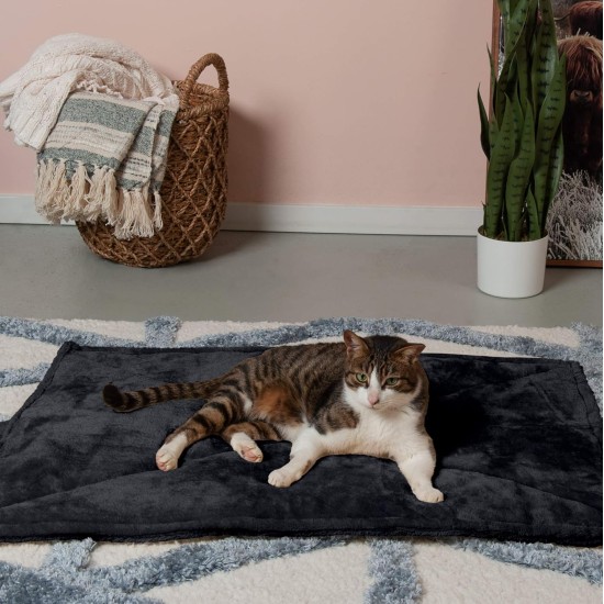 Furhaven XL Waterproof Calming Plush Long Faux Fur & Velvet Dog Blanket, Washable, Taupe, Extra Large Furhaven XL Waterproof Calming Plush Long Faux Fur & Velvet Dog Blanket, Washable, Taupe, Extra Large