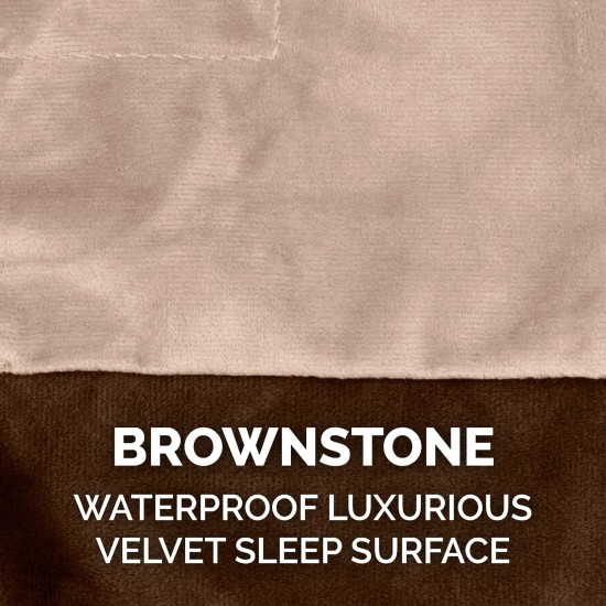 Furhaven XL Waterproof Calming Plush Long Faux Fur & Velvet Dog Blanket, Washable, Taupe, Extra Large Furhaven XL Waterproof Calming Plush Long Faux Fur & Velvet Dog Blanket, Washable, Taupe, Extra Large