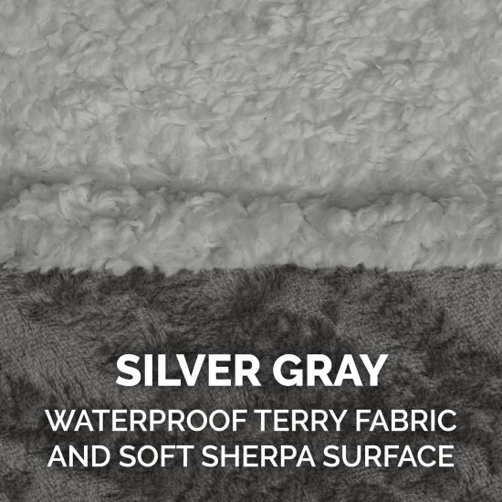 Furhaven XL Waterproof Calming Plush Long Faux Fur & Velvet Dog Blanket, Washable, Taupe, Extra Large Furhaven XL Waterproof Calming Plush Long Faux Fur & Velvet Dog Blanket, Washable, Taupe, Extra Large