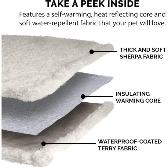 Furhaven XL Waterproof Calming Plush Long Faux Fur & Velvet Dog Blanket, Washable, Taupe, Extra Large Furhaven XL Waterproof Calming Plush Long Faux Fur & Velvet Dog Blanket, Washable, Taupe, Extra Large