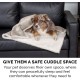 Furhaven XL Waterproof Calming Plush Long Faux Fur & Velvet Dog Blanket, Washable, Taupe, Extra Large Furhaven XL Waterproof Calming Plush Long Faux Fur & Velvet Dog Blanket, Washable, Taupe, Extra Large