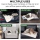 Furhaven XL Waterproof Calming Plush Long Faux Fur & Velvet Dog Blanket, Washable, Taupe, Extra Large Furhaven XL Waterproof Calming Plush Long Faux Fur & Velvet Dog Blanket, Washable, Taupe, Extra Large