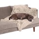 Furhaven XL Waterproof Calming Plush Long Faux Fur & Velvet Dog Blanket, Washable, Taupe, Extra Large Furhaven XL Waterproof Calming Plush Long Faux Fur & Velvet Dog Blanket, Washable, Taupe, Extra Large