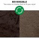 Furhaven XL Waterproof Two-Tone Luxe Velvet Dog Blanket, Washable, Celadon Green, Extra Large