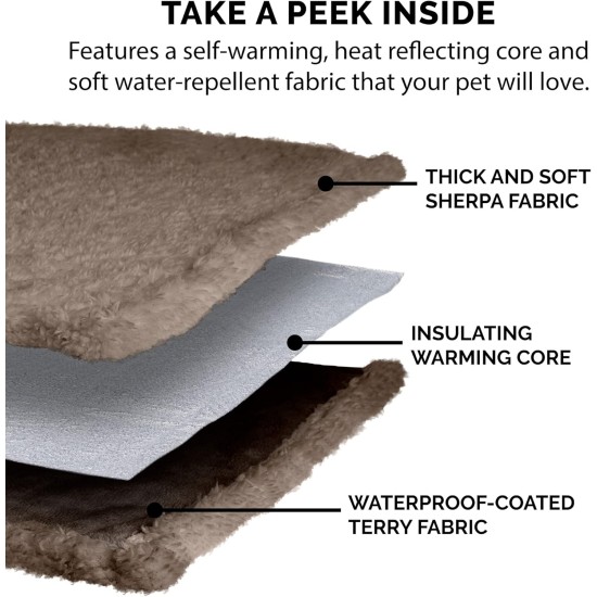 Furhaven XL Waterproof Two-Tone Luxe Velvet Dog Blanket, Washable, Celadon Green, Extra Large Furhaven XL Waterproof Two-Tone Luxe Velvet Dog Blanket, Washable, Celadon Green, Extra Large