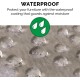 Furhaven XL Waterproof Two-Tone Luxe Velvet Dog Blanket, Washable, Celadon Green, Extra Large