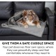 Furhaven XL Waterproof Two-Tone Luxe Velvet Dog Blanket, Washable, Celadon Green, Extra Large