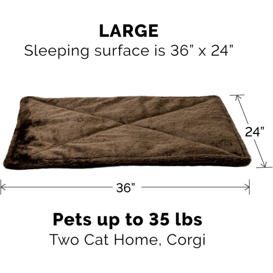 Furhaven XL Waterproof Two-Tone Luxe Velvet Dog Blanket, Washable, Celadon Green, Extra Large Furhaven XL Waterproof Two-Tone Luxe Velvet Dog Blanket, Washable, Celadon Green, Extra Large