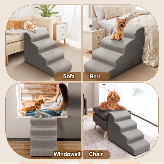 Gimars Dog Stairs for High Beds, Sofa, Pet Stairs for Small Medium Dogs, Guimadog, Styles, for Haybez, Sofa, Peterstell, Forss, More, Mediham, Doug Gimars Dog Stairs for High Beds, Sofa, Pet Stairs for Small Medium Dogs, Guimadog, Styles, for Haybez, Sofa, Peterstell, Forss, More, Mediham, Doug