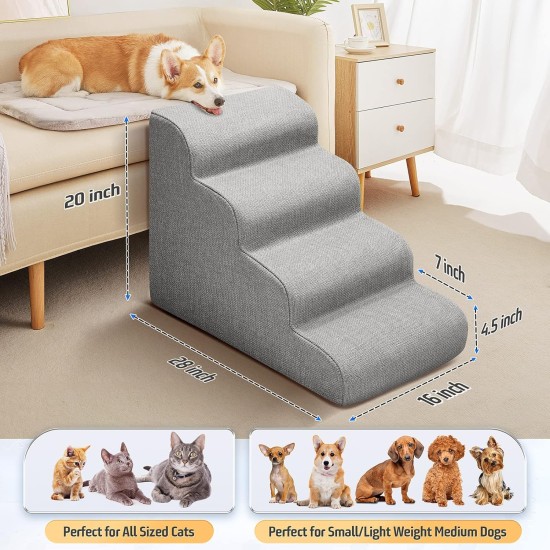 Gimars Dog Stairs for High Beds, Sofa, Pet Stairs for Small Medium Dogs, Guimadog, Styles, for Haybez, Sofa, Peterstell, Forss, More, Mediham, Doug Gimars Dog Stairs for High Beds, Sofa, Pet Stairs for Small Medium Dogs, Guimadog, Styles, for Haybez, Sofa, Peterstell, Forss, More, Mediham, Doug