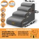 Gimars Dog Stairs for High Beds, Sofa, Pet Stairs for Small Medium Dogs, Guimadog, Styles, for Haybez, Sofa, Peterstell, Forss, More, Mediham, Doug Gimars Dog Stairs for High Beds, Sofa, Pet Stairs for Small Medium Dogs, Guimadog, Styles, for Haybez, Sofa, Peterstell, Forss, More, Mediham, Doug
