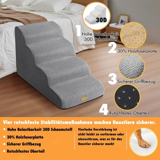 Gimars Dog Stairs for High Beds, Sofa, Pet Stairs for Small Medium Dogs, Guimadog, Styles, for Haybez, Sofa, Peterstell, Forss, More, Mediham, Doug Gimars Dog Stairs for High Beds, Sofa, Pet Stairs for Small Medium Dogs, Guimadog, Styles, for Haybez, Sofa, Peterstell, Forss, More, Mediham, Doug