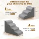Gimars Extra Large Heavy Duty High Density Foam 30D Dog Stairs for High Beds Sofas for Small Medium Dogs Non-Slip Ladder for Dogs Gimars Extra Large Heavy Duty High Density Foam 30D Dog Stairs for High Beds Sofas for Small Medium Dogs Non-Slip Ladder for Dogs