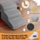 Gimars Upgrade Hundetreppe für kleine, mittelgroße und große Hunde, stabiler 30D hochdichter Schaumstoff, extra breite tiefe rutschfeste Haustiertreppe, abnehmbarer waschbarer Bezug für Couch, Sofa Gimars Upgrade Hundetreppe für kleine, mittelgroße und große Hunde, stabiler 30D hochdichter Schaumstoff, extra breite tiefe rutschfeste Haustiertreppe, abnehmbarer waschbarer Bezug für Couch, Sofa