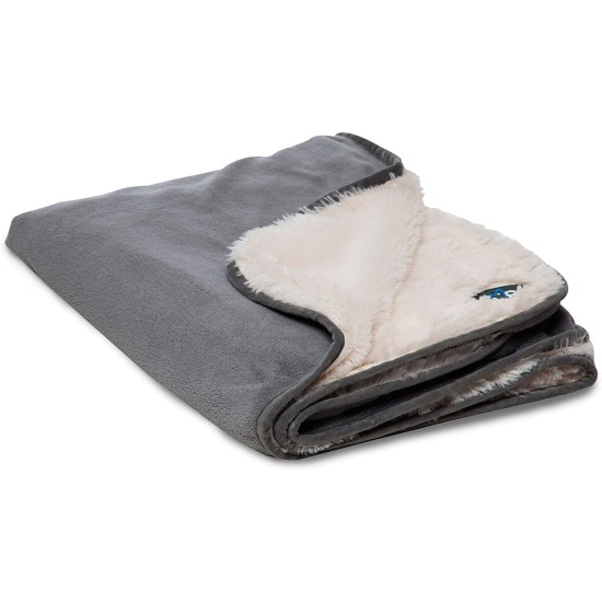 Gor Pets Nordic Dog Blanket for Small/Medium Dogs, Soft, 100x75cm (Grey) Gor Pets Nordic Dog Blanket for Small/Medium Dogs, Soft, 100x75cm (Grey)