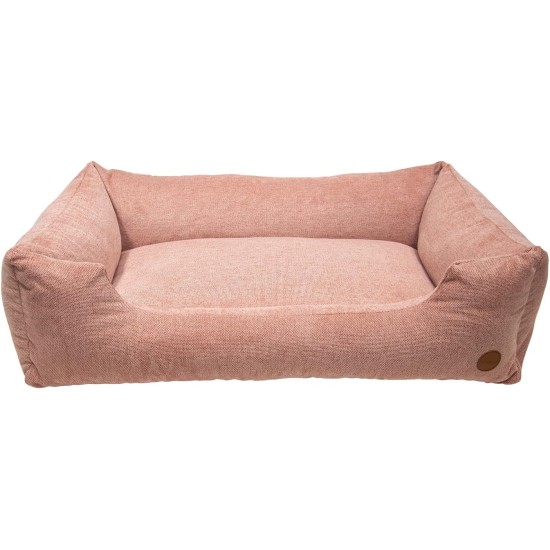 JACK AND VANILLA, Haustiersofa mit optimalem Komfort, Elegantes Design, langlebige Materialien, waschbares Futter, ideal für Hunde und Katzen, Maße 120 x 82 cm, rosa Farbe JACK AND VANILLA, Haustiersofa mit optimalem Komfort, Elegantes Design, langlebige Materialien, waschbares Futter, ideal für Hunde und Katzen, Maße 120 x 82 cm, rosa Farbe