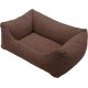 JACK AND VANILLA, High Density Foam Pet Sofa, Elegant Design, Brown, Durable and Easy to Clean, Size 60 x 44 x 23 cm, Suitable for All Breeds JACK AND VANILLA, High Density Foam Pet Sofa, Elegant Design, Brown, Durable and Easy to Clean, Size 60 x 44 x 23 cm, Suitable for All Breeds