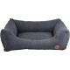 JACK AND VANILLA JV Hampton Orthopaedic Dog Sofa - Inner Basket for Older Dogs or Dogs with Sensitive Joints - Dark Grey, M, 80 x 60 x 25 cm JACK AND VANILLA JV Hampton Orthopaedic Dog Sofa - Inner Basket for Older Dogs or Dogs with Sensitive Joints - Dark Grey, M, 80 x 60 x 25 cm