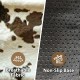 Jumbo Replacement Cow Hide Dog Bed Cover, 60-Inch