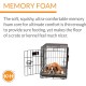 K&H Pet Products Memory Foam Crate Pad, Grey, Extra Small, 14 x 22-inch