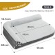 Lesure Orthopaedic Dog Bed Medium Dogs - 91.4 x 68.5 x 16.5 cm Dog Sofa with Egg-shaped Crate Foam and Waterproof Lining, Cosy Washable Dog Couch Dog Bed, Grey Lesure Orthopaedic Dog Bed Medium Dogs - 91.4 x 68.5 x 16.5 cm Dog Sofa with Egg-shaped Crate Foam and Waterproof Lining, Cosy Washable Dog Couch Dog Bed, Grey