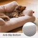 MEWOOFUN Large Cat Bed, Small Dog Sofa, Fluffy and Washable, Cat Sofa, Dog Bed for Cats, Soft Cat Bed, Cat Couch with Non-Slip Underside, White, 66 x 48 cm MEWOOFUN Large Cat Bed, Small Dog Sofa, Fluffy and Washable, Cat Sofa, Dog Bed for Cats, Soft Cat Bed, Cat Couch with Non-Slip Underside, White, 66 x 48 cm