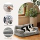 MEWOOFUN Large Cat Bed, Small Dog Sofa, Fluffy and Washable, Cat Sofa, Dog Bed for Cats, Soft Cat Bed, Cat Couch with Non-Slip Underside, White, 66 x 48 cm MEWOOFUN Large Cat Bed, Small Dog Sofa, Fluffy and Washable, Cat Sofa, Dog Bed for Cats, Soft Cat Bed, Cat Couch with Non-Slip Underside, White, 66 x 48 cm