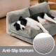 MEWOOFUN Large Cat Bed, Small Dog Sofa, Fluffy and Washable, Cat Sofa, Dog Bed for Cats, Soft Cat Bed, Cat Couch with Non-Slip Underside, White, 66 x 48 cm MEWOOFUN Large Cat Bed, Small Dog Sofa, Fluffy and Washable, Cat Sofa, Dog Bed for Cats, Soft Cat Bed, Cat Couch with Non-Slip Underside, White, 66 x 48 cm