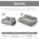 MEWOOFUN Large Cat Bed, Small Dog Sofa, Fluffy and Washable, Cat Sofa, Dog Bed for Cats, Soft Cat Bed, Cat Couch with Non-Slip Underside, White, 66 x 48 cm MEWOOFUN Large Cat Bed, Small Dog Sofa, Fluffy and Washable, Cat Sofa, Dog Bed for Cats, Soft Cat Bed, Cat Couch with Non-Slip Underside, White, 66 x 48 cm
