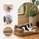 MEWOOFUN Large Cat Bed, Small Dog Sofa, Fluffy and Washable, Cat Sofa, Dog Bed for Cats, Soft Cat Bed, Cat Couch with Non-Slip Underside, White, 66 x 48 cm MEWOOFUN Large Cat Bed, Small Dog Sofa, Fluffy and Washable, Cat Sofa, Dog Bed for Cats, Soft Cat Bed, Cat Couch with Non-Slip Underside, White, 66 x 48 cm