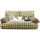 MEWOOFUN Large Cat Bed, Small Dog Sofa, Fluffy and Washable, Cat Sofa, Dog Bed for Cats, Soft Cat Bed, Cat Couch with Non-Slip Underside, White, 66 x 48 cm MEWOOFUN Large Cat Bed, Small Dog Sofa, Fluffy and Washable, Cat Sofa, Dog Bed for Cats, Soft Cat Bed, Cat Couch with Non-Slip Underside, White, 66 x 48 cm
