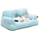 MEWOOFUN Large Cat Bed, Small Dog Sofa, Fluffy and Washable, Cat Sofa, Dog Bed for Cats, Soft Cat Bed, Cat Couch with Non-Slip Underside, White, 66 x 48 cm MEWOOFUN Large Cat Bed, Small Dog Sofa, Fluffy and Washable, Cat Sofa, Dog Bed for Cats, Soft Cat Bed, Cat Couch with Non-Slip Underside, White, 66 x 48 cm