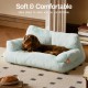 MEWOOFUN Large Cat Bed, Small Dog Sofa, Fluffy and Washable, Cat Sofa, Dog Bed for Cats, Soft Cat Bed, Cat Couch with Non-Slip Underside, White, 66 x 48 cm MEWOOFUN Large Cat Bed, Small Dog Sofa, Fluffy and Washable, Cat Sofa, Dog Bed for Cats, Soft Cat Bed, Cat Couch with Non-Slip Underside, White, 66 x 48 cm