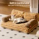MEWOOFUN Large Cat Bed, Small Dog Sofa, Fluffy and Washable, Cat Sofa, Dog Bed for Cats, Soft Cat Bed, Cat Couch with Non-Slip Underside, White, 66 x 48 cm MEWOOFUN Large Cat Bed, Small Dog Sofa, Fluffy and Washable, Cat Sofa, Dog Bed for Cats, Soft Cat Bed, Cat Couch with Non-Slip Underside, White, 66 x 48 cm